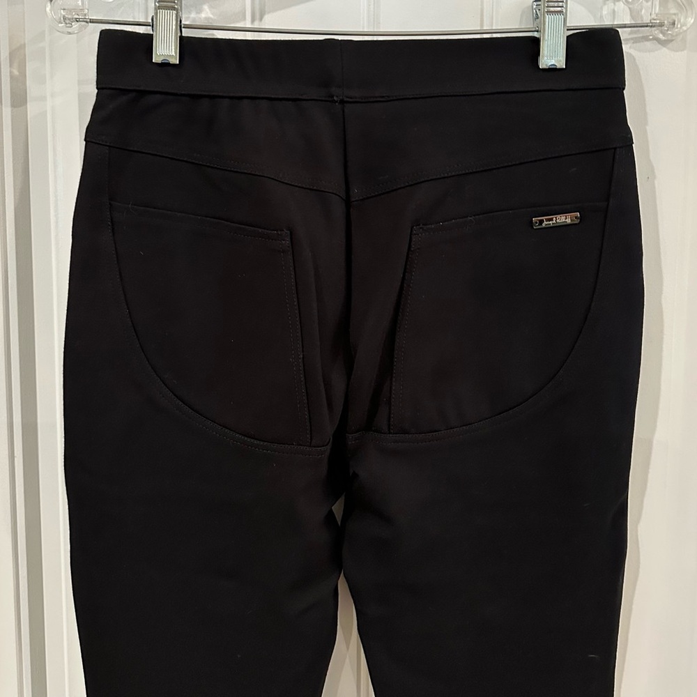 Joseph Ribkoff Black Ponte Pull On Legging Pants Size 8 - Picture 6 of 10